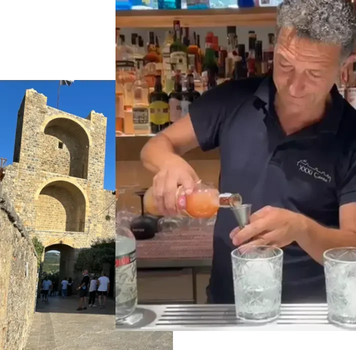 snack bar ice cream shop in Monteriggioni