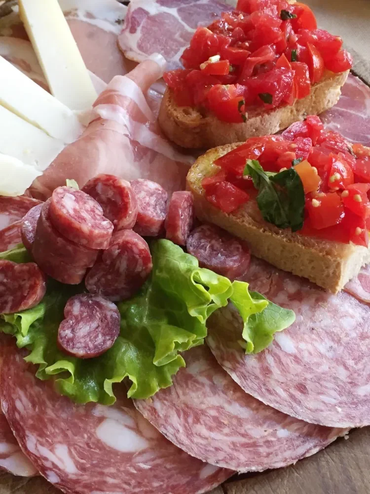 bruschette antipasti monteriggioni