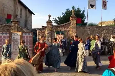 rievocazione storica al castello di monteriggioni