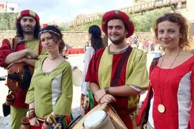 rievocazione storica al castello di monteriggioni